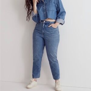 Madewell The Momjean in Basley Wash SZ 32 NEW NWT